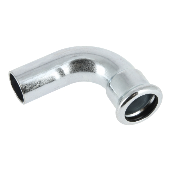 Bocht Press 90° Staalverzinkt inst. x press 22x22mm (Bonfix)